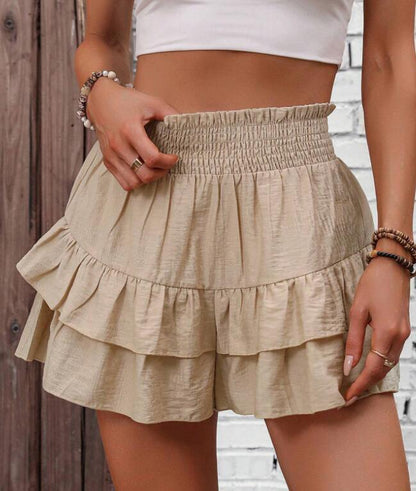 Sofia - High Waist Ruffle Skort