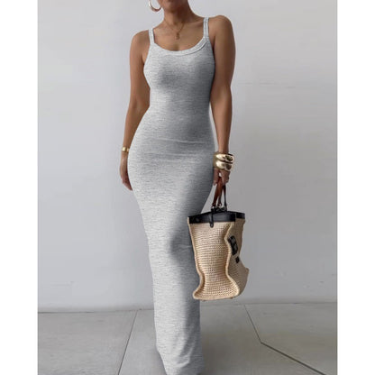 Ava - Slim Fit Maxi Dress With Sling