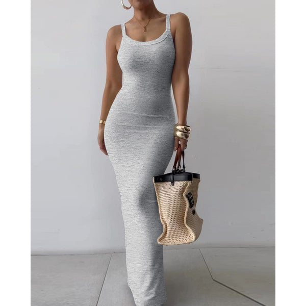 Ava - Slim Fit Maxi Dress With Sling