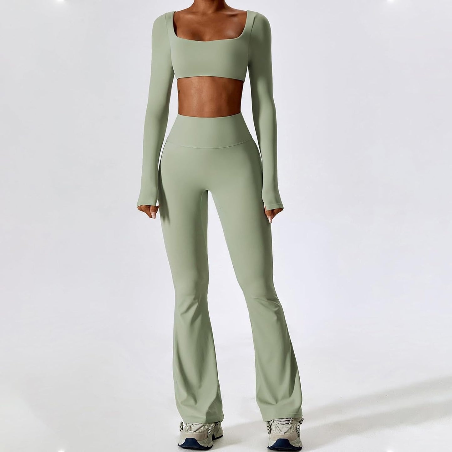 Kendall - Square Neck Workout Set