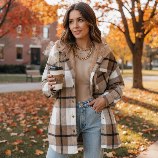 Whitney - Flannel Jacket
