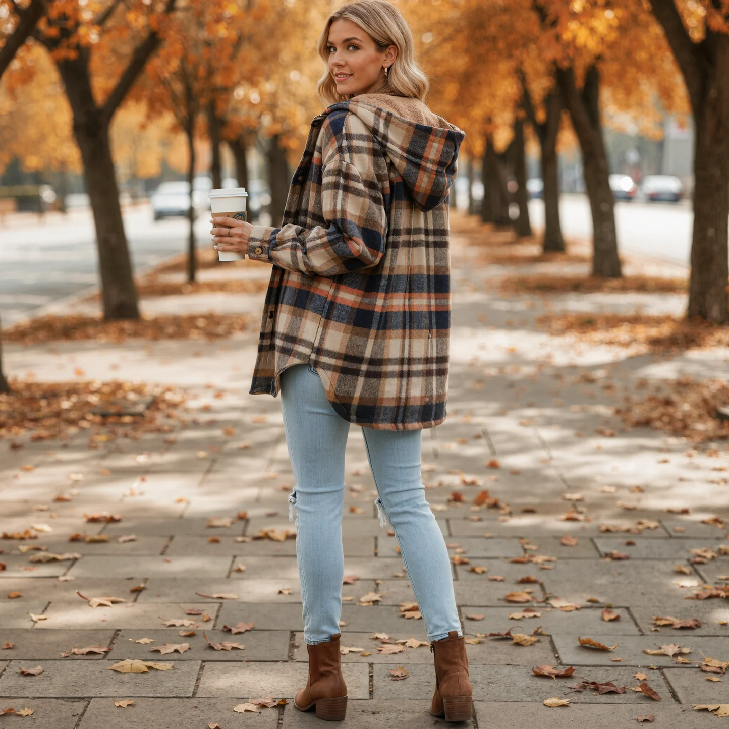 Whitney - Flannel Jacket