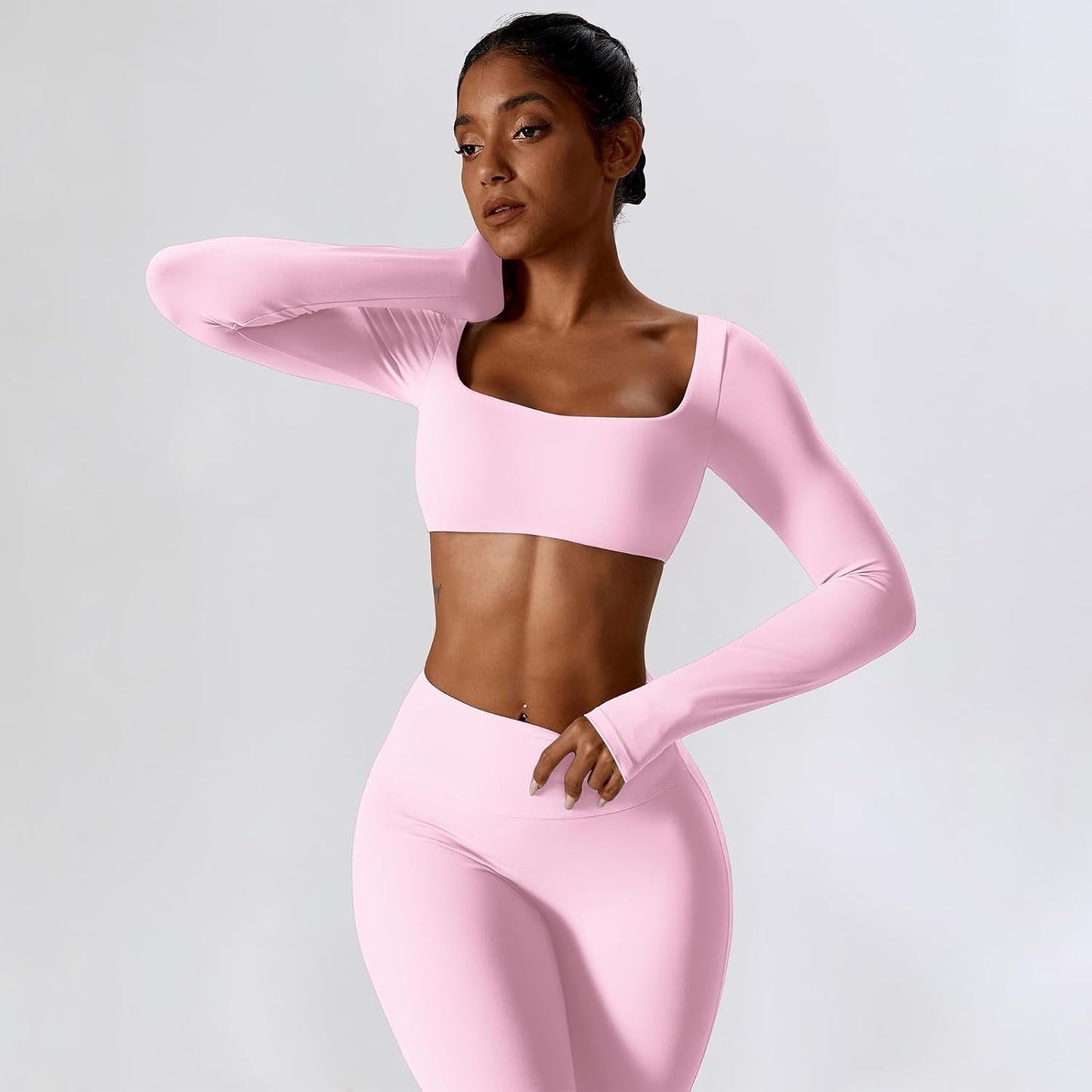 Kendall - Square Neck Workout Set