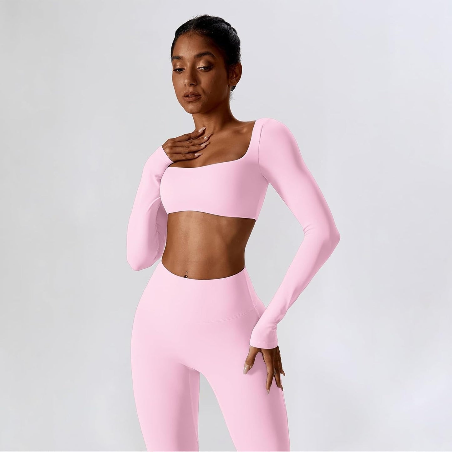 Kendall - Square Neck Workout Set