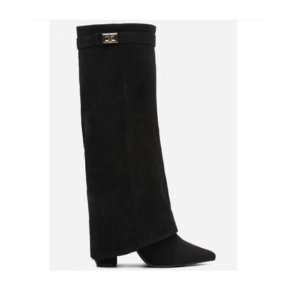 Amelia - Large Pointed Boots