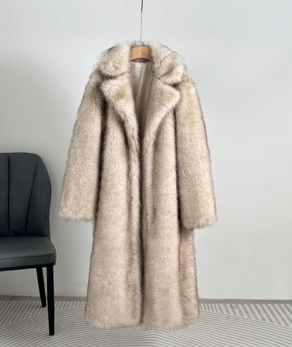 Harper - Faux Fur Long Coat
