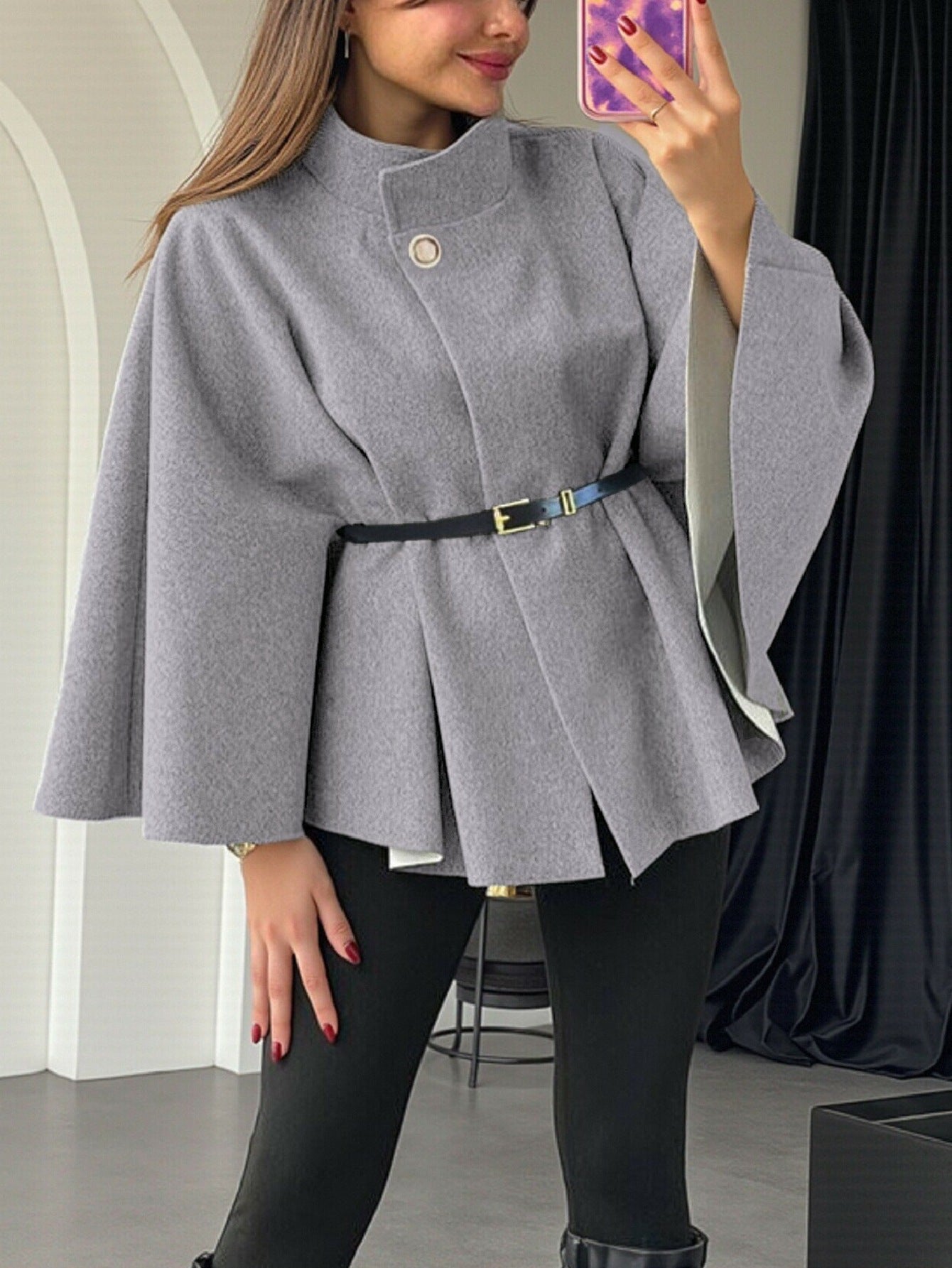 Gabby - Belted Coat